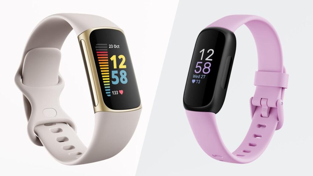 Design and Display | Fitbit Charge 5 vs Fitbit Inspire 3 specs